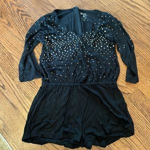 Flowers by Zoe studded romper